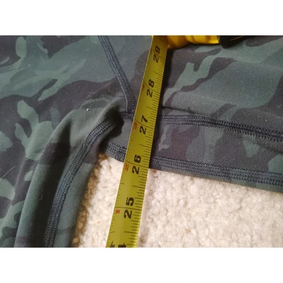 Lululemon Align Leggings Size 10 Green Camo High Rise 27" Inseam - Picture 6 of 6
